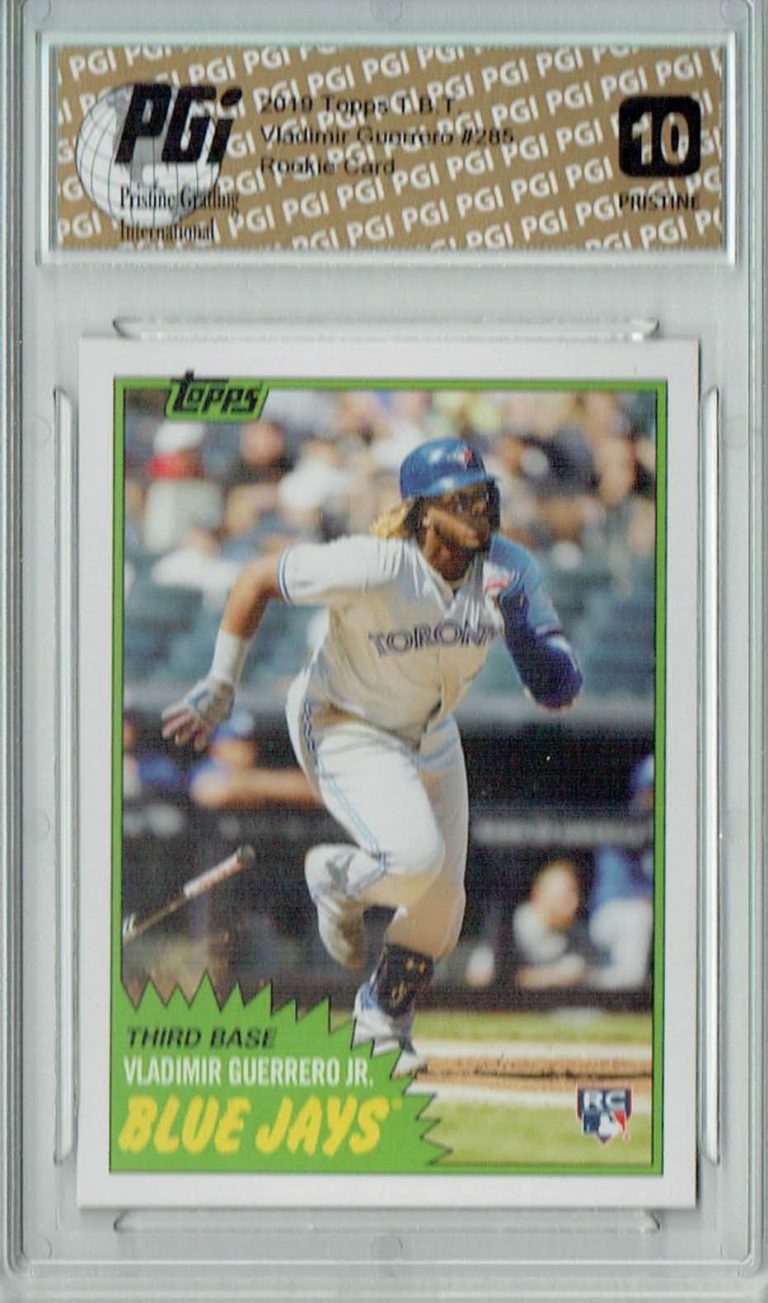 Vladimir Guerrero 2019 Topps TBT 285 PRISTINE Rookie Card PGI 10