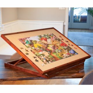 Bits and Pieces – Deluxe Swivel Jigsaw Puzzle Board Easel – Rotating ...