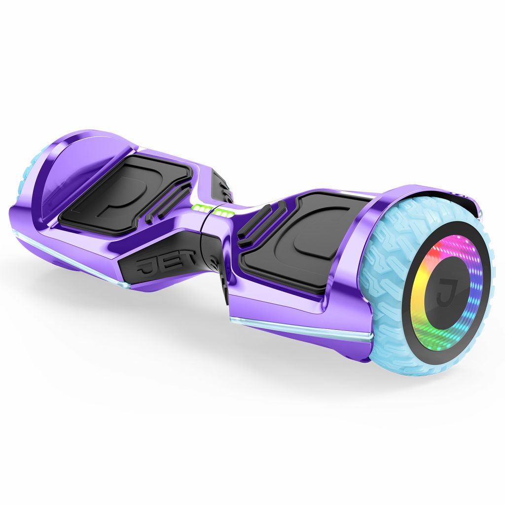 Jetson Rave Extreme-terrain Hoverboard with Cosmic Light-up Wheels ...