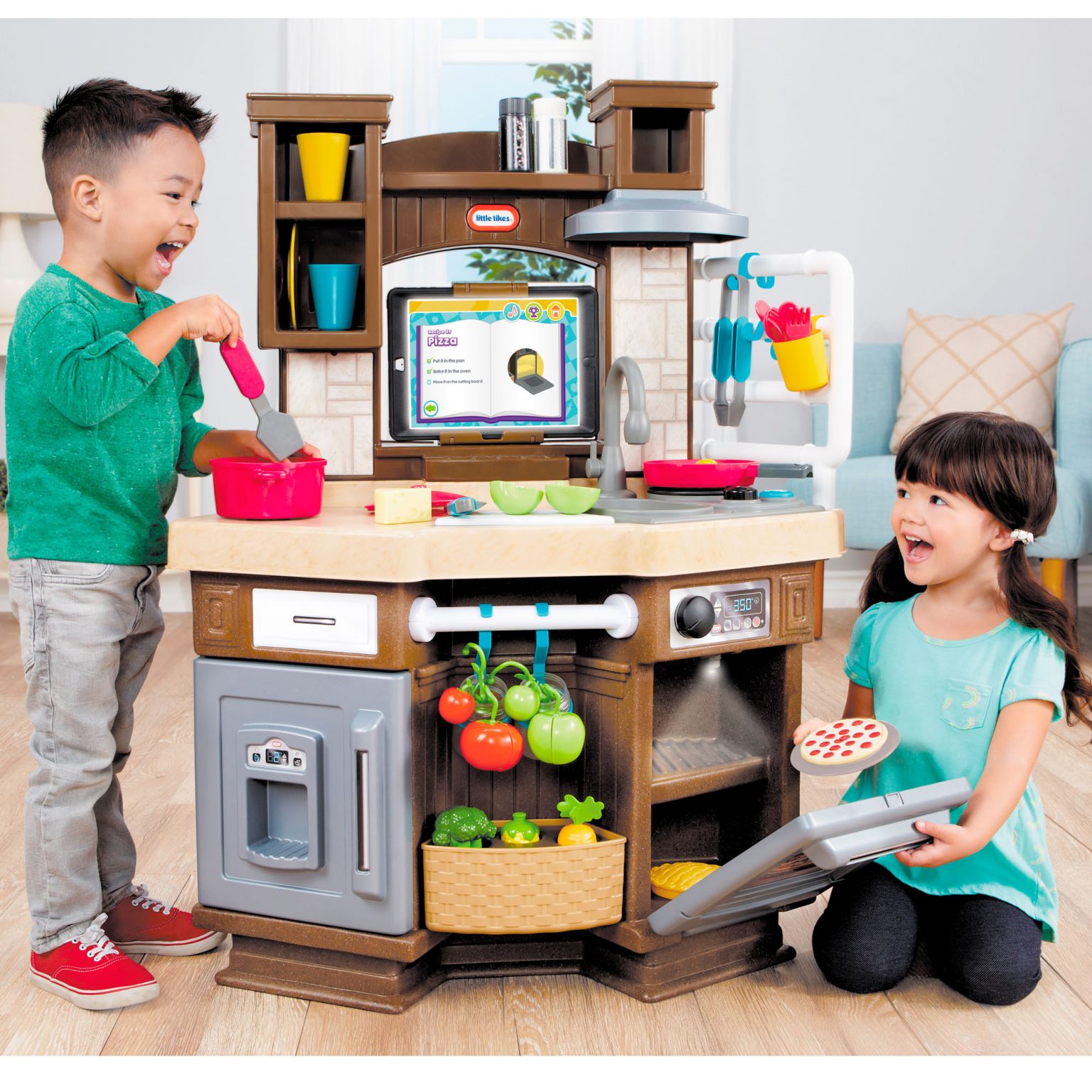 Little Tikes Cook N Learn Smart Play Kitchen With 40 Piece Accessory   224703ab 888e 45ef B257 8ba10cbbdf9d 1.62264904e17dcae8e92fe383646dff45 1536x1536 