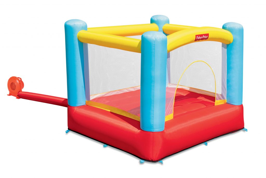 fisher price bounce house with slide