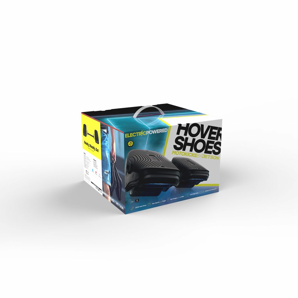 Jetson MotoKicks Electric SelfBalancing Hover Shoes with LED Lights
