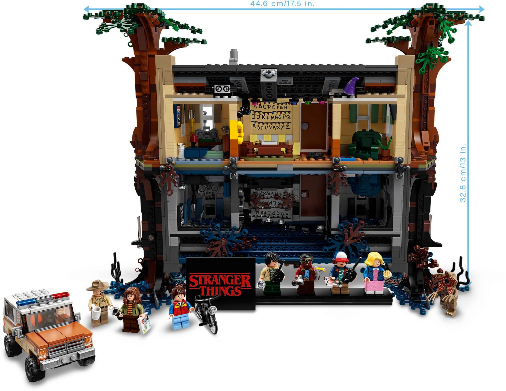 LEGO Stranger Things The Upside Down 75810 Byers’ House Model Building ...