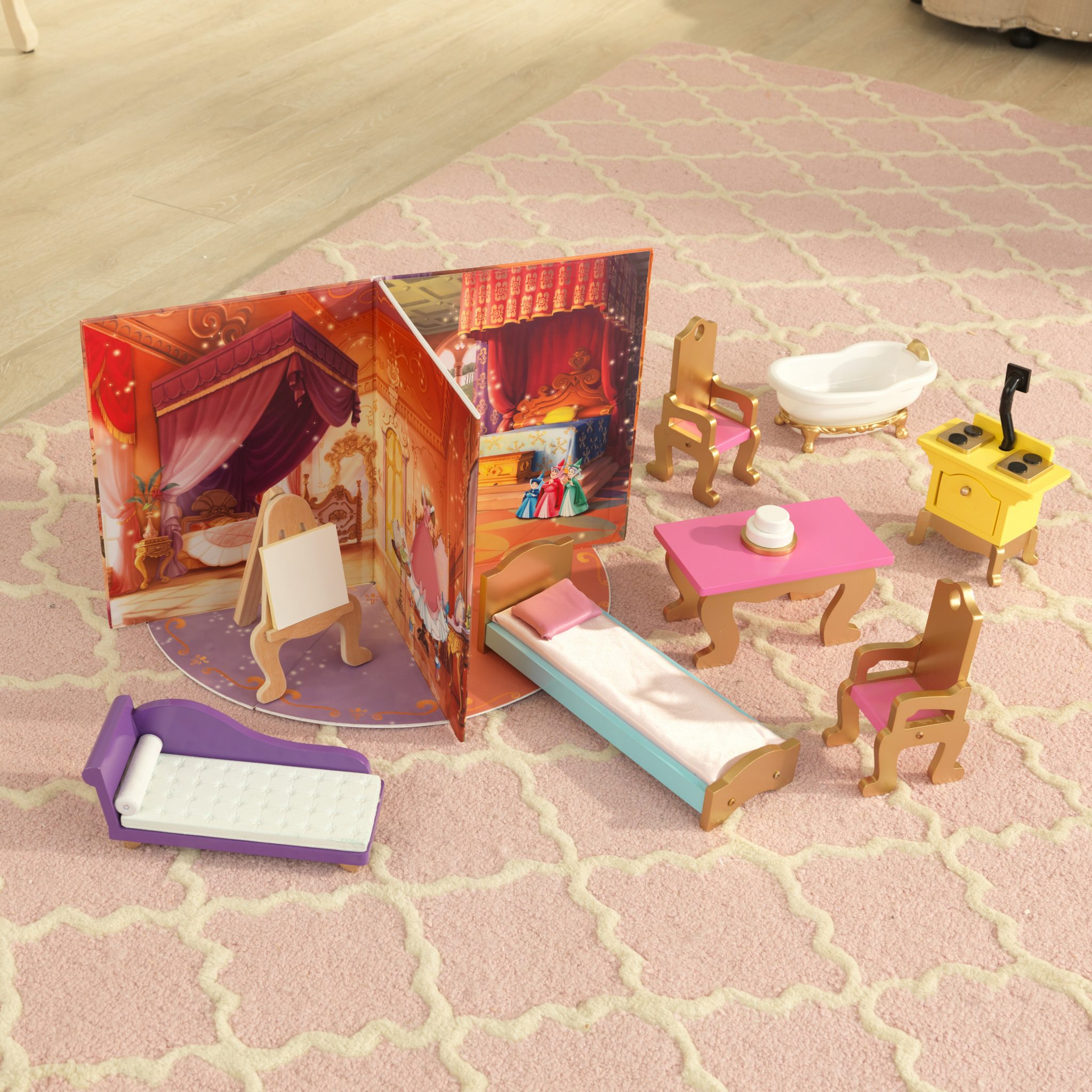 polly pocket mat