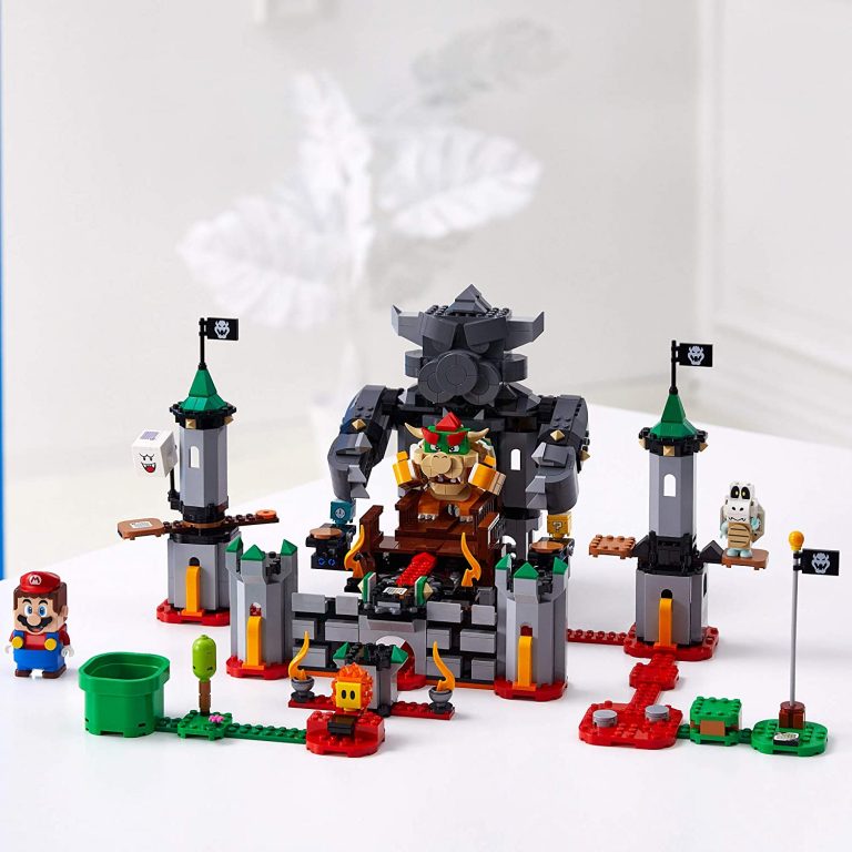 lego mario boo castle