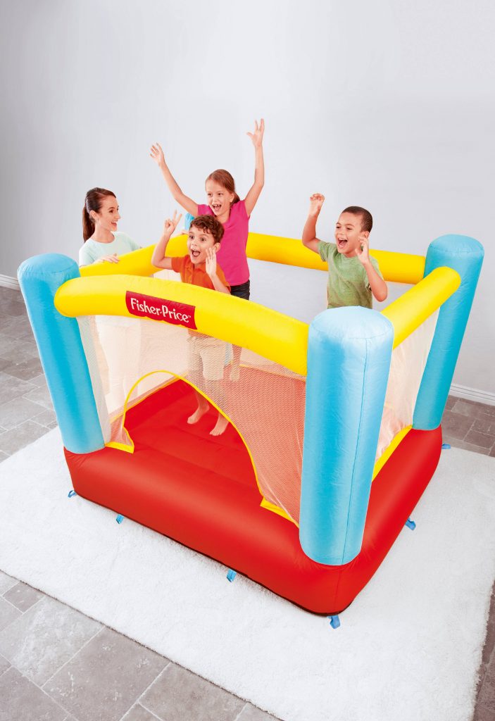 fisher price bounce house with slide