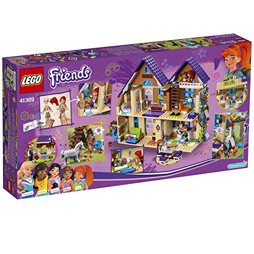 LEGO Friends Mia’s House 41369 Building Kit with Mini Doll Friends Figures and Toy Horse 715 Pieces 