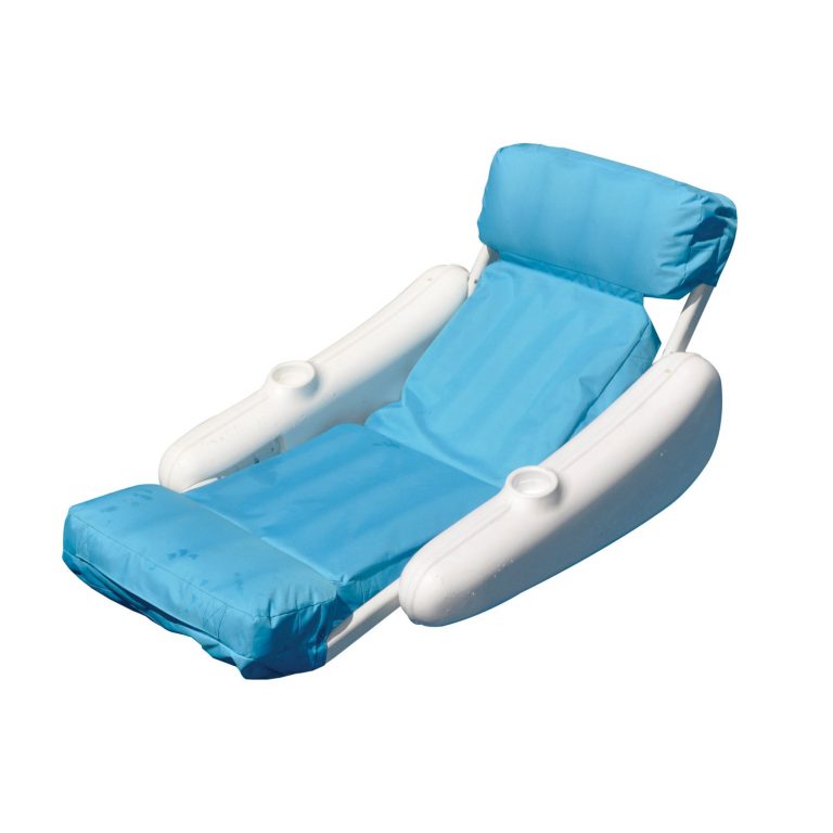 swimline sunchaser padded floating luxury chair pool lounger