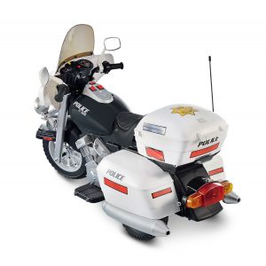 police battery motorbike