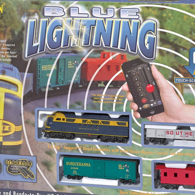 Bachmann Trains HO Scale Blue Lightning EA App Smart Phone Controlled