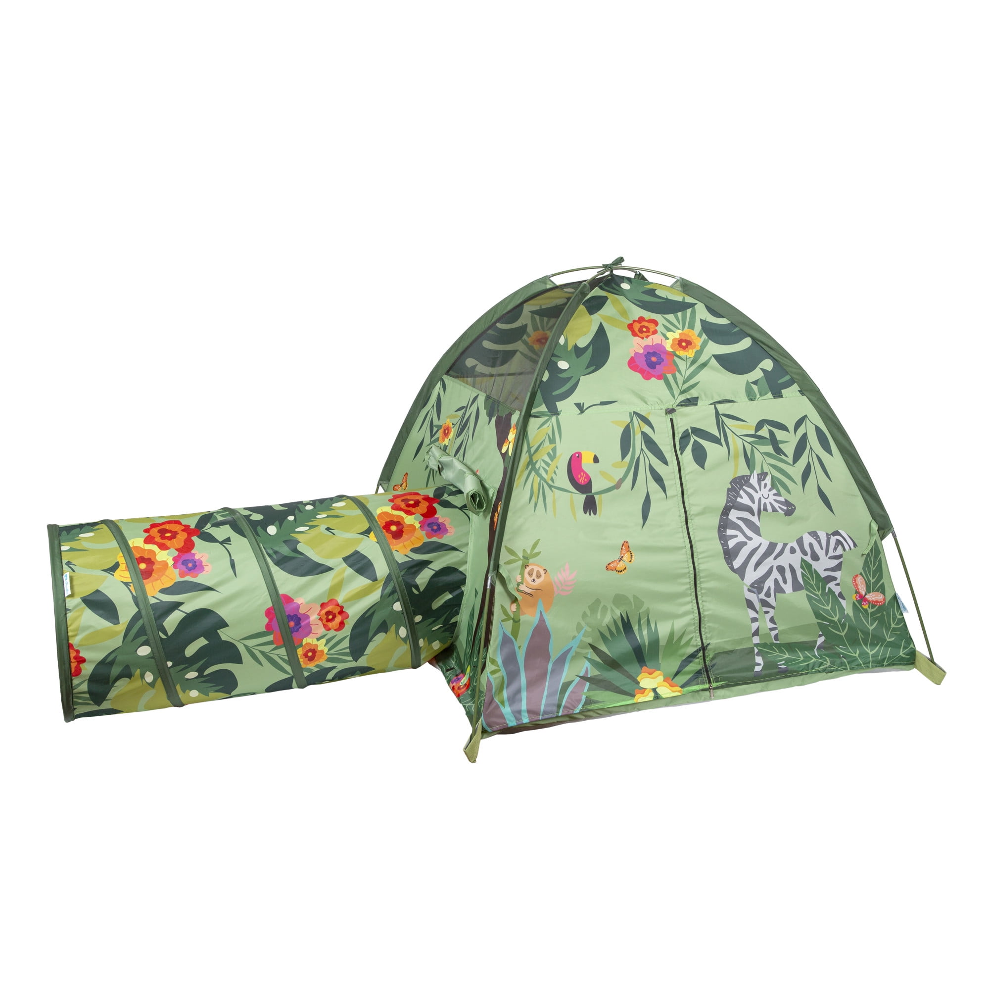 Pacific-20429-Lightweight-Kids-Tent-and-Tunnel-Combo-Play-for-Outdoor-Camping-Polyester-Multicolor_8c9b4554-b71e-4970-b0ac-01b3a8dd67ae.1b4544492e30c32498acef369681aceb.jpeg